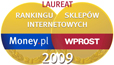 Jeste�my laureatem RANKINGU SKLEP�W INTERNETOWYCH Money.pl i Wprost 2009