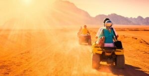 Quad na pustyni. Traveligo Blog