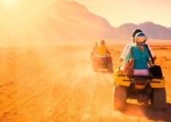 Quad na pustyni. Traveligo Blog