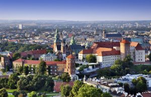 Widok miasta Kraków. Traveligo Blog