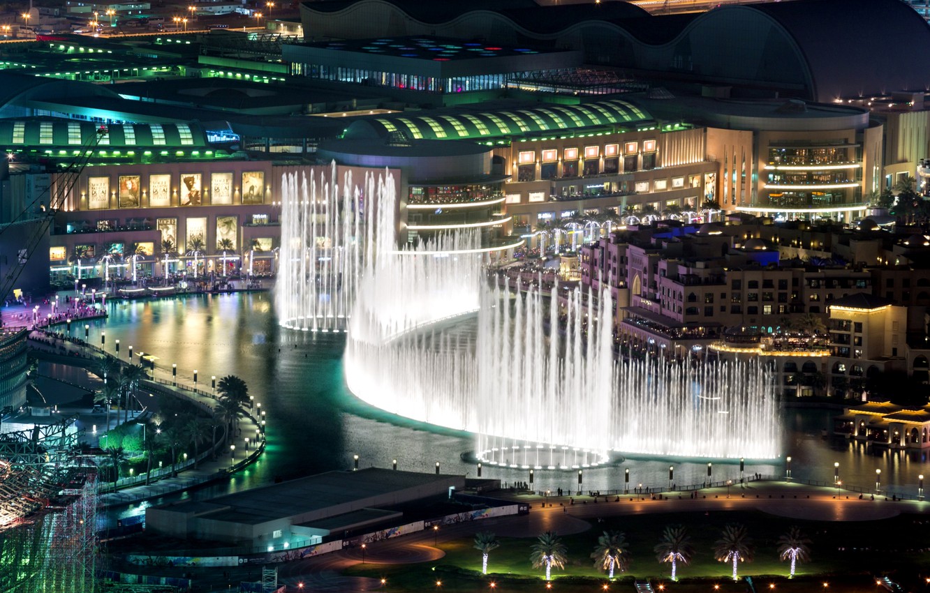 Dubaj fontanny