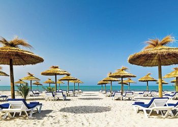 Plaża przy hotelu Iberostar Mehari
