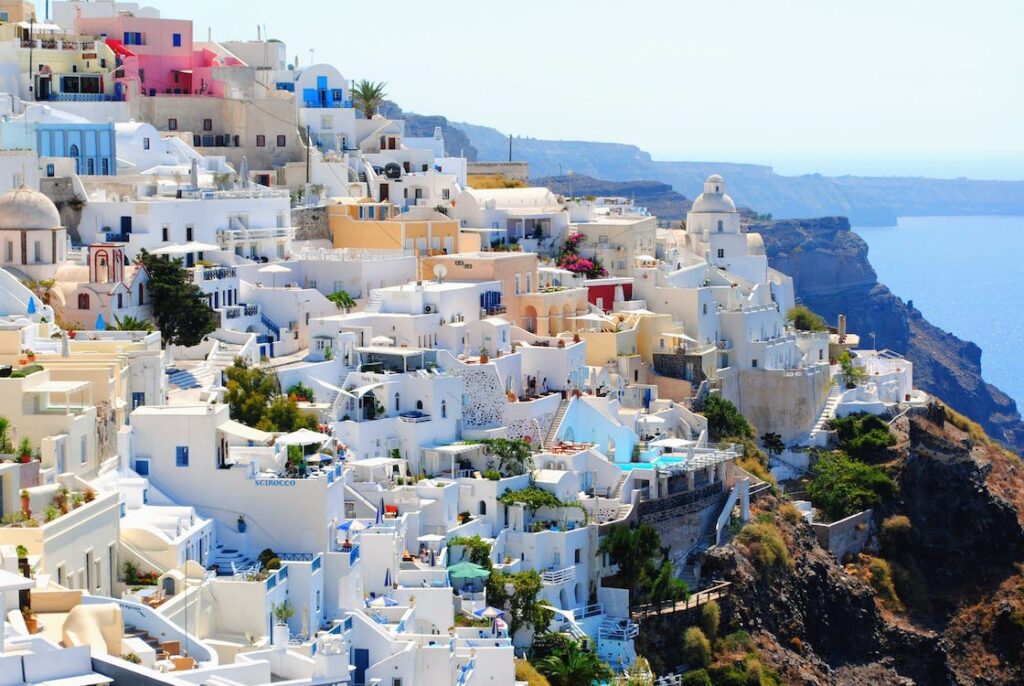 Santorini wakacje