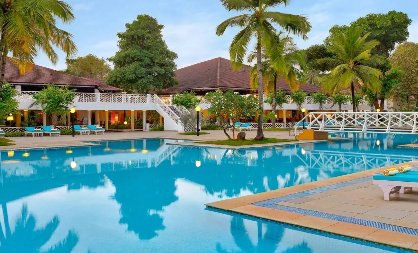 Hotel Dona Sylvia Beach Resort, Goa, Indie