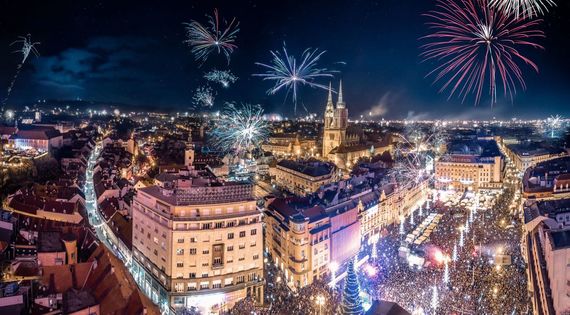 Sylwester w Zagrzebiu ©CNTB Julien Duval