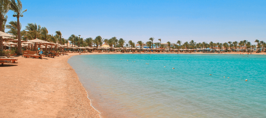 marsa alam plaża ciepłe morze turkusowa woda