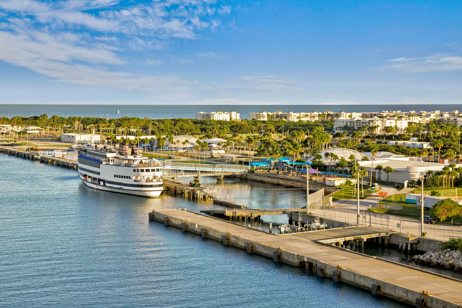 Port Canaveral na Florydzie – terminal statków wycieczkowych podczas rejsu MSC Cruises
