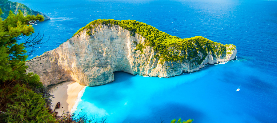 Zakynthos majówka 2026 – słynna Zatoka Wraku i greckie wyspy