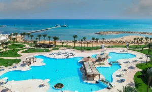 baseny w Sunrise Serano Aqua Park Resort – wakacje all inclusive Egipt