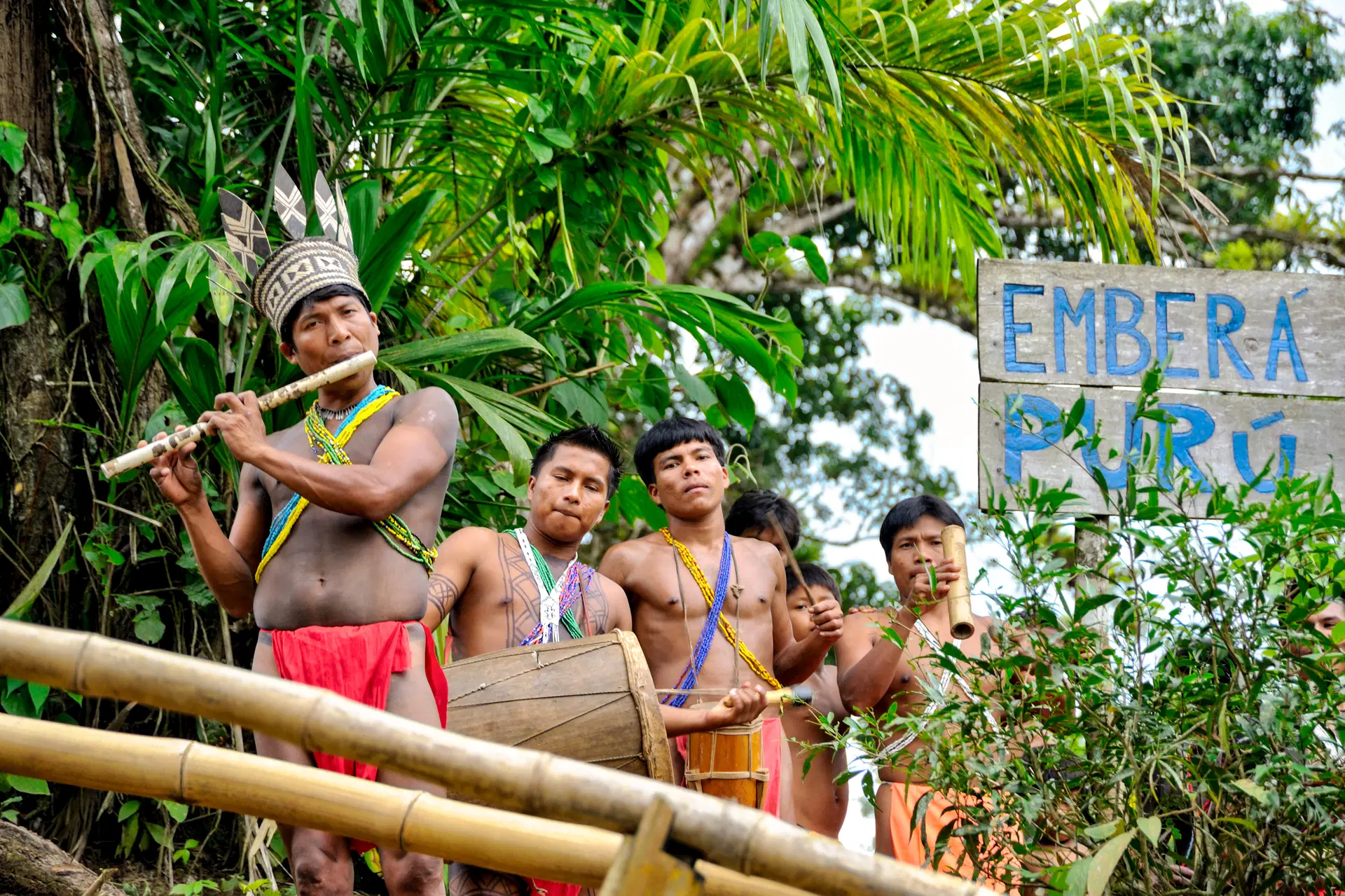 plemię Embera Panama kultura rdzenna Ameryka Środkowa