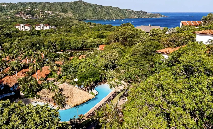 Villas Sol Hotel resort Guanacaste widok ocean Kostaryka