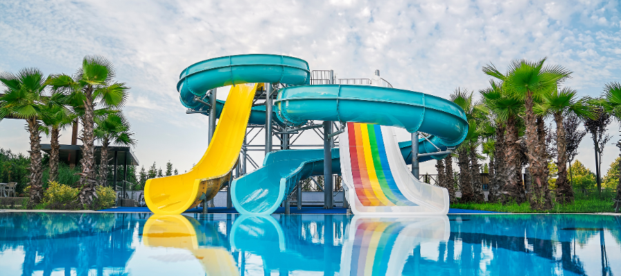 hotel Turcja aquapark zjeżdżalnie basen wakacje all inclusive dla rodzin