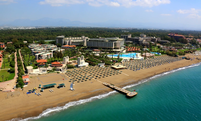 Adora Hotel Resort Belek Turcja hotel przy plaży baseny widok z góry
