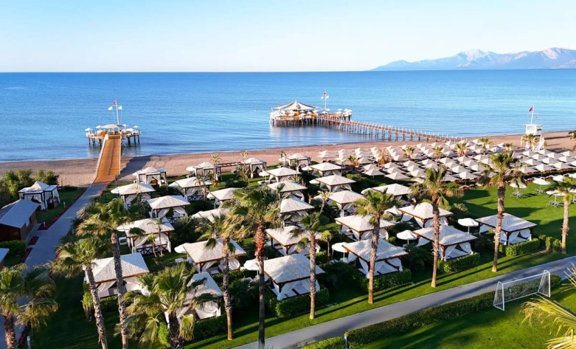Calista Luxury Resort Belek Turcja luksusowy hotel all inclusive przy plaży