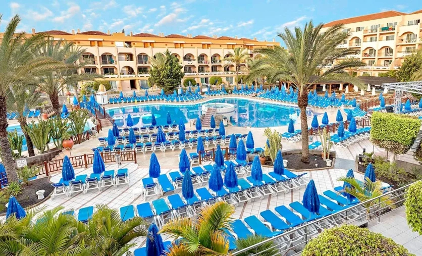 Strefa basenowa hotelu Dunas Mirador Maspalomas na Gran Canarii