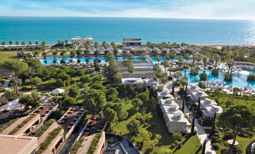 Susesi Luxury Resort Belek Turcja luksusowy hotel all inclusive przy plaży