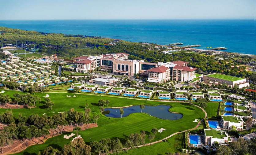 Regnum Carya Golf & Spa Resort Belek Turcja – luksusowy hotel premium all inclusive przy polu golfowym