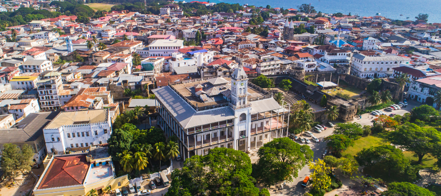 Stone Town Zanzibar Tanzania – historyczne centrum wpisane na Listę Światowego Dziedzictwa UNESCO