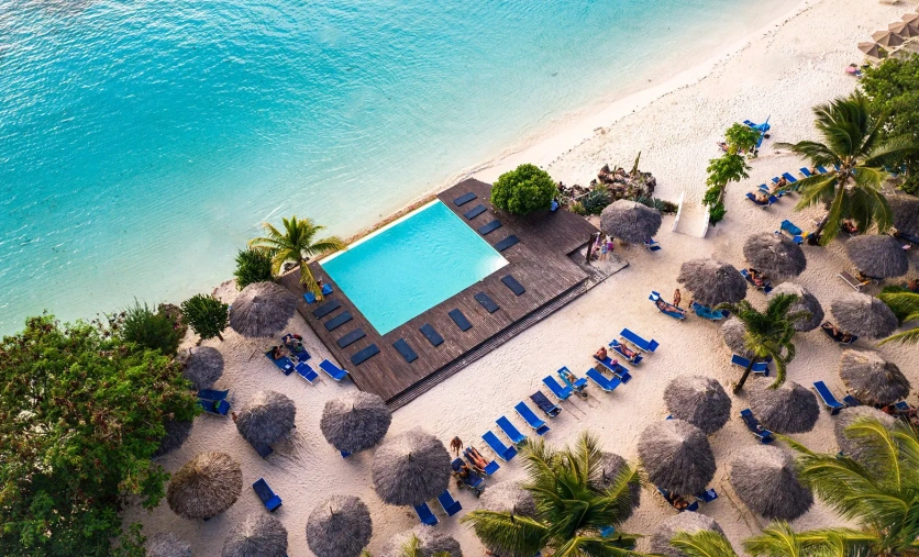 My Blue Hotel Nungwi Zanzibar Tanzania – hotel 4* All Inclusive z basenem infinity przy plaży