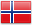 Przewodnik po Norwegia - fiordy północy - flaga