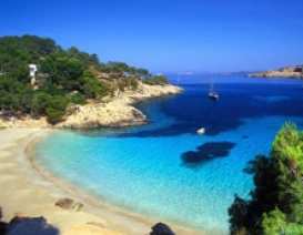 Cala Salada, Ibiza, Hiszpania