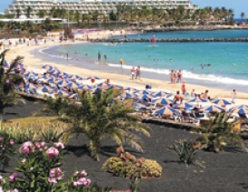 Rodzinny kurort Costa Tequise na Lanzarote