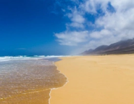 Cofete Beach na Fuerteventurze