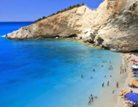 Agiofili i Porto Katsiki na wyspie Lefkada - Grecja
