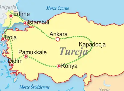 Wycieczka objazdowa Bajkowa Kapadocja, Turcja