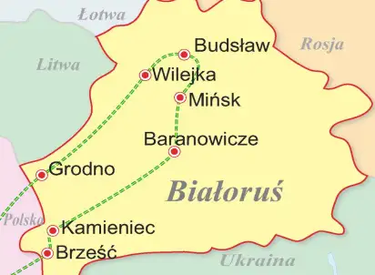 Wycieczka objazdowa Białoruski rekonesans, Białoruś
