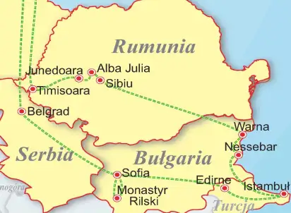 Wycieczka objazdowa Czarnomorskie skarby, Serbia