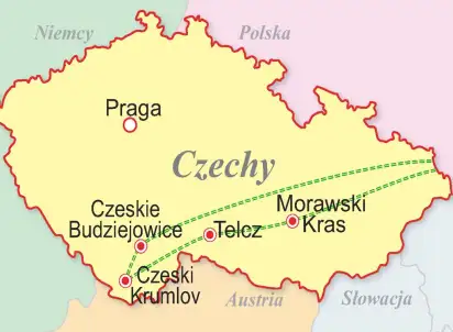 Wycieczka objazdowa Czeskie zamki i rezydencje, Czechy