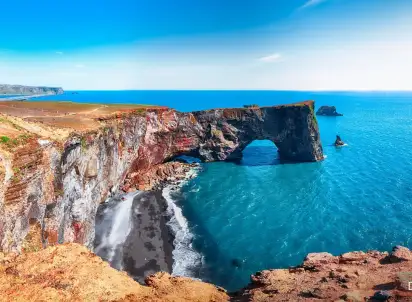 Wycieczka objazdowa Islandia - Białe Noce Na Czarnej Plaży, Islandia