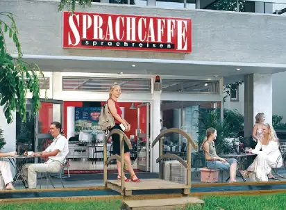 Hotel J. Niemiecki - Sprachcaffe - Rezydencja - Frankfurt, Niemcy
