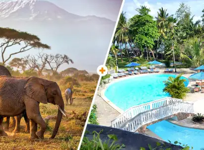 Hotel Kenijskie Trio / Travellers Beach Hotel & Club, Mombasa