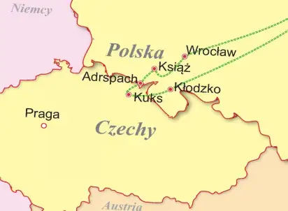 Wycieczka objazdowa Polska i Czechy - Tajemnice Dolnego Śląska, Polska