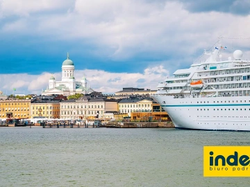 Sztokholm i Helsinki - Samolotem i Promem